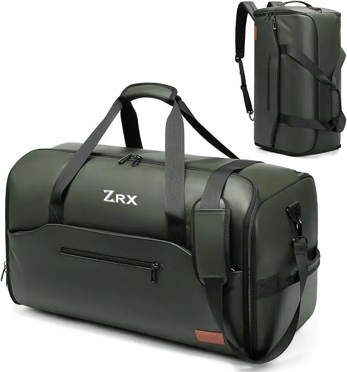 "Carry Your Gear, Crush Your Goals" - ZRX Tough Traveler Gym Bag