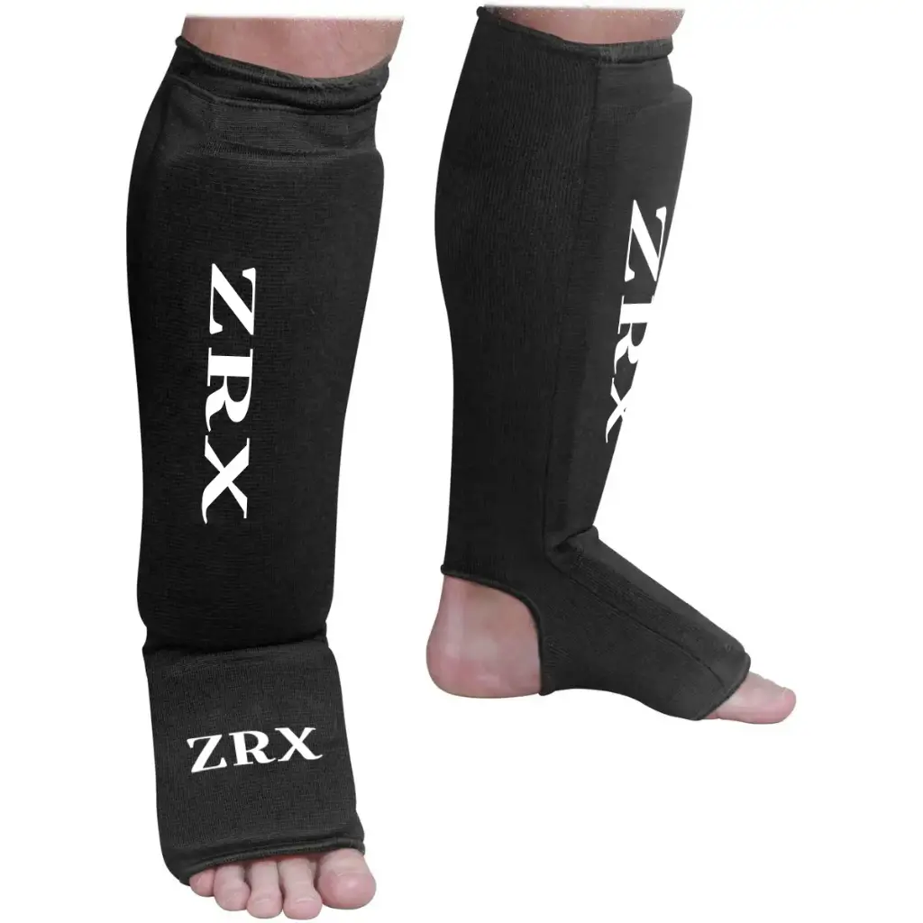 "Train Safe, Train Hard with ZRX ProGuard Shin Pads
