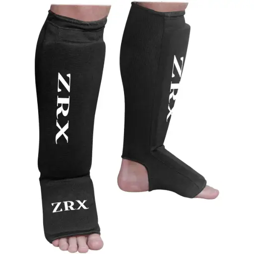 "Train Safe, Train Hard with ZRX ProGuard Shin Pads
